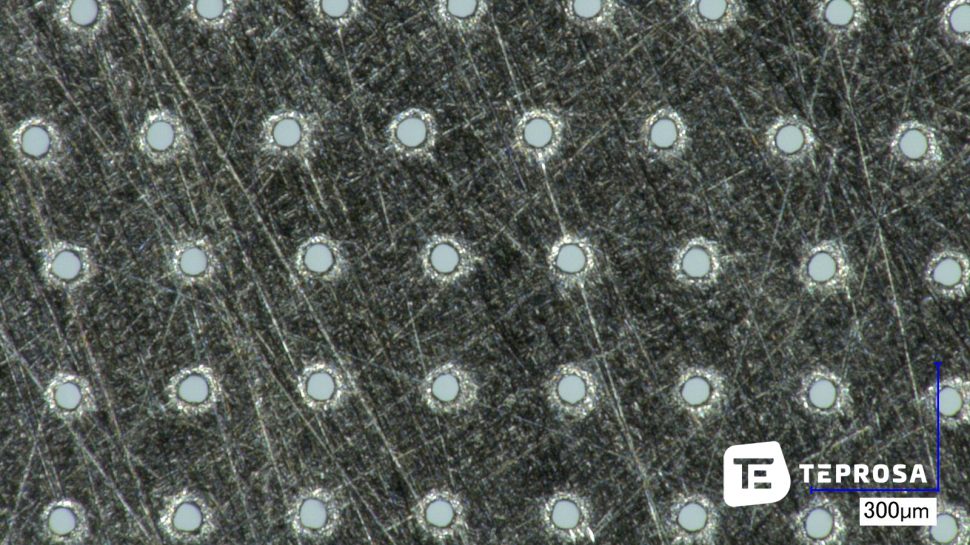 Laser-Mikroperforation zur Herstellung von Mikrosieben und -filtern